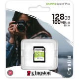Kingston 128GB Canvas Select Plus Class 10 UHS-1 SDXC memóriakártya