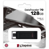 Kingston 128GB DataTraveler 70 USB-C pendrive fekete
