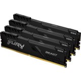 Kingston 128GB DDR4 3200MHz Kit(4x32GB) Fury Beast Black KF432C16BBK4/128