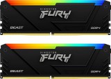 Kingston 16GB DDR4 3200MHz Kit(2x8GB) Fury Beast RGB Black KF432C16BB2AK2/16