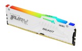 Kingston 16GB DDR5 6000MHz Fury Beast RGB Expo White KF560C36BWE2A-16