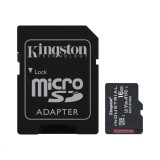 Kingston 16GB microSDHC Class 10 CL10 U3 V30 A1 Industrial adapter nélkül  SDCIT2/16GBSP