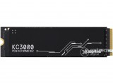 Kingston 2TB M.2 NVMe 2280 KC3000 (SKC3000D/2048G) SSD meghajtó