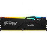 Kingston 32GB DDR5 5200MHz Fury Beast RGB Black KF552C40BBA-32