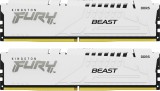 Kingston 32GB DDR5 5200MHz Kit(2x16GB) Fury Beast White  KF552C40BWK2-32