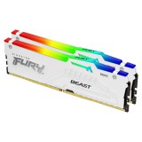Kingston 32GB DDR5 5600MHz Kit(2x16GB) Fury Beast RGB White KF556C36BWEAK2-32