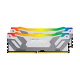 Kingston 48GB DDR5 8400MHz Kit(2x24GB) Fury Renegade RGB White/Silver KF584CU40RWAK2-48
