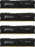 Kingston 64GB DDR4 3200MHz Kit(4x16GB) Fury Beast Black KF432C16BBK4/64