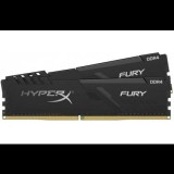 Kingston 8GB/2666MHz DDR-4 HyperX FURY fekete (Kit 2db 4GB) (HX426C16FB3K2/8) me (HX426C16FB3K2/8) - Memória