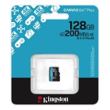 KINGSTON CANVAS GO PLUS MICRO SDXC 128GB UHS-I A2, U3, Class 10 (200/160 MB/s)