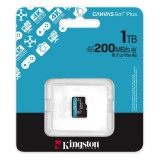 KINGSTON CANVAS GO PLUS MICRO SDXC 1TB UHS-I A2, U3, Class 10 (200/160 MB/s)