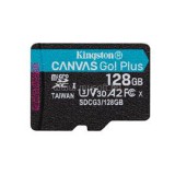 Kingston Canvas Go! Plus MicroSDXC memóriakártya 128GB, Class10, UHS-I U3 (SDCG3/128GBSP)