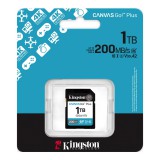 KINGSTON CANVAS GO PLUS SDXC 1 TB CL10 UHS-I U3 V30 (200 MB/s olvasási sebesség)