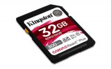 Kingston Canvas React Plus 32 GB SD UHS-II Class 10 memóriakártya