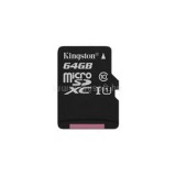 Kingston CANVAS SELECT microSDXC 64GB CL10 UHS-I U1 (80/10) memóriakártya (SDCS/64GBSP)