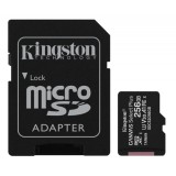 Kingston Canvas Select Plus 256GB MicroSDXC 100R A1 C10 memóriakártya + adapter