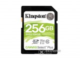 Kingston Canvas Select Plus 256GB SDXC memóriakártya, class 10, UHS-I, U3, V30