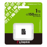 Kingston Canvas Select Plus micro SDXC 1TB Class 10 UHS-I U3 V30 A1 (150 MB/s olvasási sebesség)