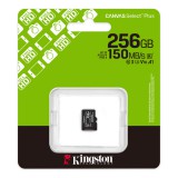 Kingston Canvas Select Plus micro SDXC 256GB Class 10 UHS-I U1 V10 A1 (150 MB/s olvasási sebesség)