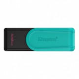 Kingston DataTraveler Exodia S 128 GB USB A 3.2 Gen 1 Fekete, Türkizkék Pendrive