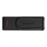 Kingston DataTraveler Exodia S 64 GB USB A 3.2 Gen 1 Fekete Pendrive