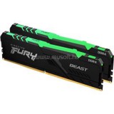 Kingston DIMM memória 2X8GB DDR4 3000MHz CL15 FURY Beast RGB (KF430C15BBAK2/16)