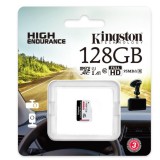 KINGSTON ENDURANCE MICRO SDXC 128GB CL10 UHS-I U1 A1 (95 MB/s olvasási sebesség)