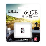 KINGSTON ENDURANCE MICRO SDXC 64GB CL10 UHS-I U1 A1 (95 MB/s olvasási sebesség)