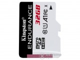 Kingston High Endurance 32GB microSDHC memóriakártya, Class 10, A1, UHS-I (SDCE/32GB)