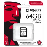 Kingston Industrial SDXC 64GB Class 10 UHS-I U3 memóriakártya (100/100 MB/s)