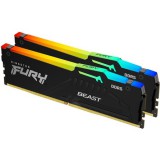 Kingston KF564C32BBEAK2-32 FURY Beast RGB 32 GB 2 x 16 GB DDR5 ECC memória