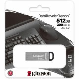 KINGSTON KYSON DATA TRAVELER PENDRIVE 512GB USB 3.2 Gen1 Ezüst