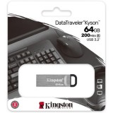 KINGSTON KYSON DATA TRAVELER PENDRIVE 64GB USB 3.2 Gen1 Ezüst