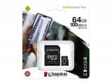 Kingston Memóriakártya, microSD, 64GB