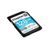 Kingston Memóriakártya SDXC 128GB Canvas Go Plus 170R C10 UHS-I U3 V30 (SDG3/128GB)