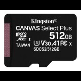 Kingston microSDXC Canvas Select Plus 512GB (SDCS2/512GBSP) - Memóriakártya