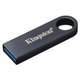 KINGSTON Pendrive 64GB, DT SE9 G3 220MB/s fém USB 3.2 Gen 1 Dark Nickel (KE-U2X64-1AC)