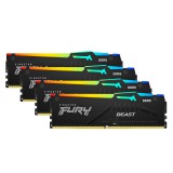 Kingston RAM FURY - 128 GB (4x 32 GB Kit) - DDR5-5200 DIMM CL40 (KF552C40BBAK4-128)