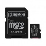 KINGSTON SDCS2/64GB Kingston 64GB micSDXC Canvas Select Plus 100R A1 C10 Kártya+ ADP