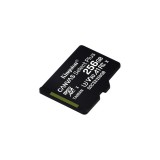 Kingston SDCS3/256GBSP 256GB microSD memóriakártya, UHS-I Speed Class, U1, V10