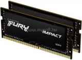Kingston SODIMM memória 2X16GB DDR4 2666MHz CL15 1Gx8 Fury Impact (KF426S15IB1K2/32)