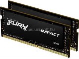 Kingston SODIMM memória 2X32GB DDR4 2666MHz CL16 FURY Impact (KF426S16IBK2/64)