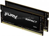 Kingston SODIMM memória 2X32GB DDR4 3200MHz CL20 FURY Impact (KF432S20IBK2/64)