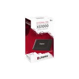 KINGSTON SXS1000 Külső SSD 1TB USB 3.2 Gen 2 Type-C Fekete