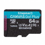 Kingston Technology Canvas Go! Plus 64 GB MicroSD UHS-I Class 10