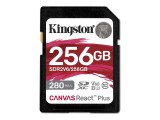 Kingston Technology Canvas React Plus 256 GB SDXC UHS-II Class 10 memóriakártya
