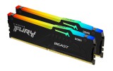 Kingston Technology FURY Beast RGB 64 GB 2 x 32 GB DDR5 ECC memória