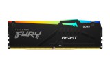 Kingston Technology FURY Beast RGB memóriamodul 16 GB 1 x 16 GB DDR5 5600 Mhz