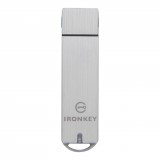 Kingston Technology IronKey S1000 pendrive 64 GB USB A típus 3.2 Gen 1 (3.1 Gen 1) Ezüst