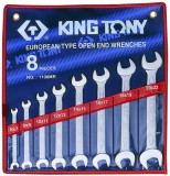 Kingtony 1108MR 8 részes villáskulcs készlet 6-22mm